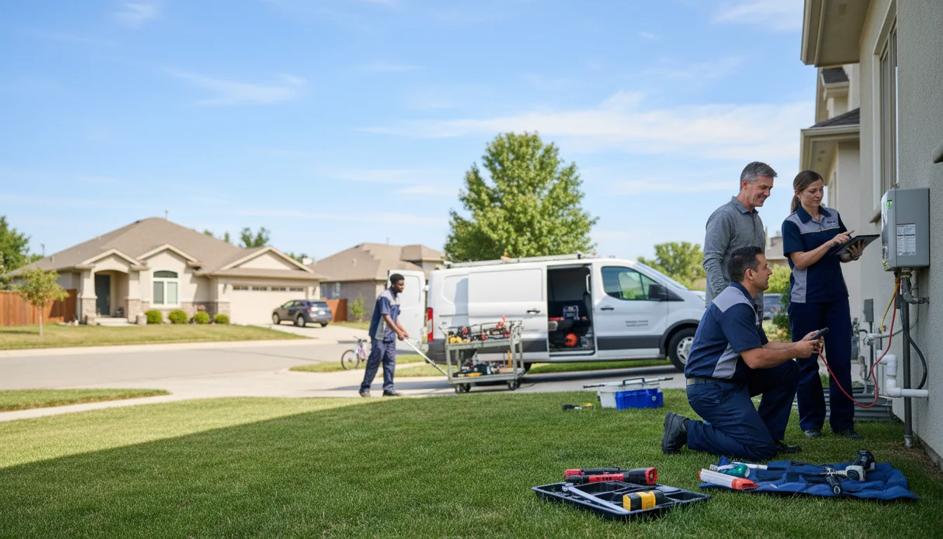 Tankless water heater service in Camp Hill, PA